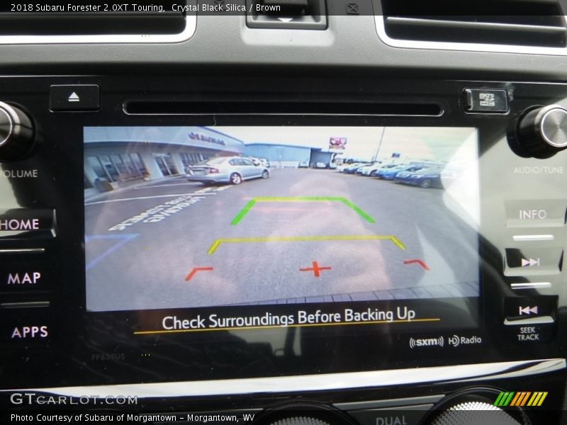 Crystal Black Silica / Brown 2018 Subaru Forester 2.0XT Touring
