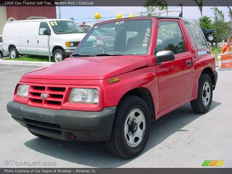 Front 3/4 View of 1996 Tracker Soft Top