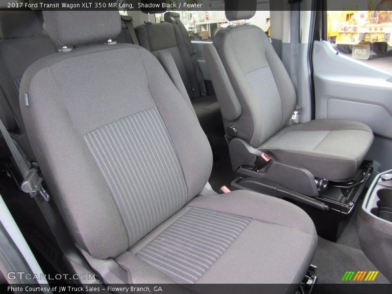 Shadow Black / Pewter 2017 Ford Transit Wagon XLT 350 MR Long