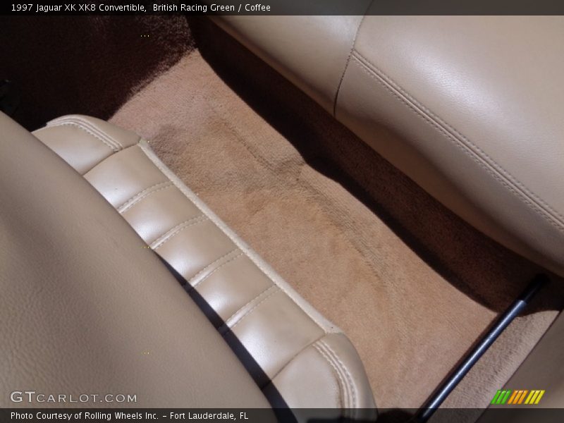British Racing Green / Coffee 1997 Jaguar XK XK8 Convertible
