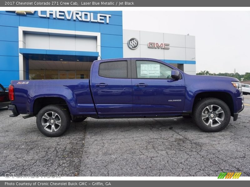  2017 Colorado Z71 Crew Cab Laser Blue Metallic