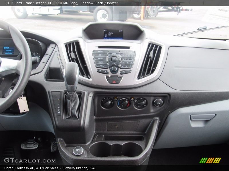 Shadow Black / Pewter 2017 Ford Transit Wagon XLT 350 MR Long