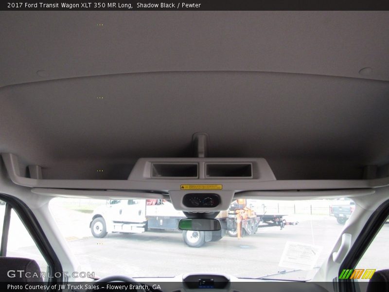 Shadow Black / Pewter 2017 Ford Transit Wagon XLT 350 MR Long