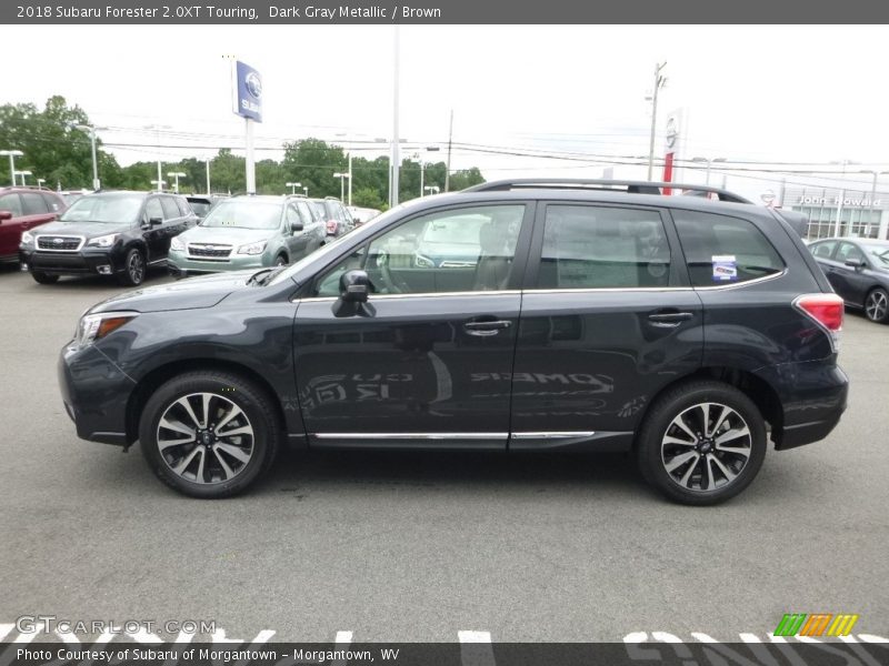 Dark Gray Metallic / Brown 2018 Subaru Forester 2.0XT Touring