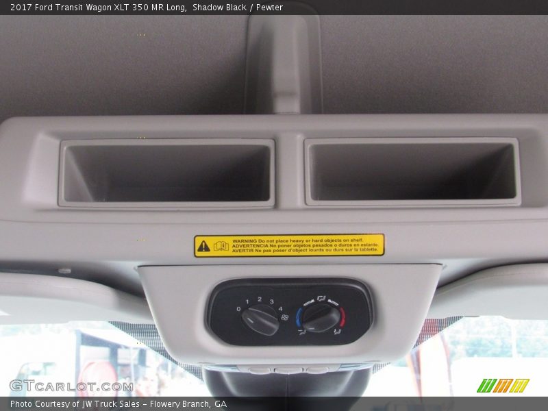 Shadow Black / Pewter 2017 Ford Transit Wagon XLT 350 MR Long