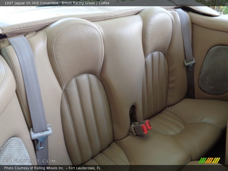 British Racing Green / Coffee 1997 Jaguar XK XK8 Convertible