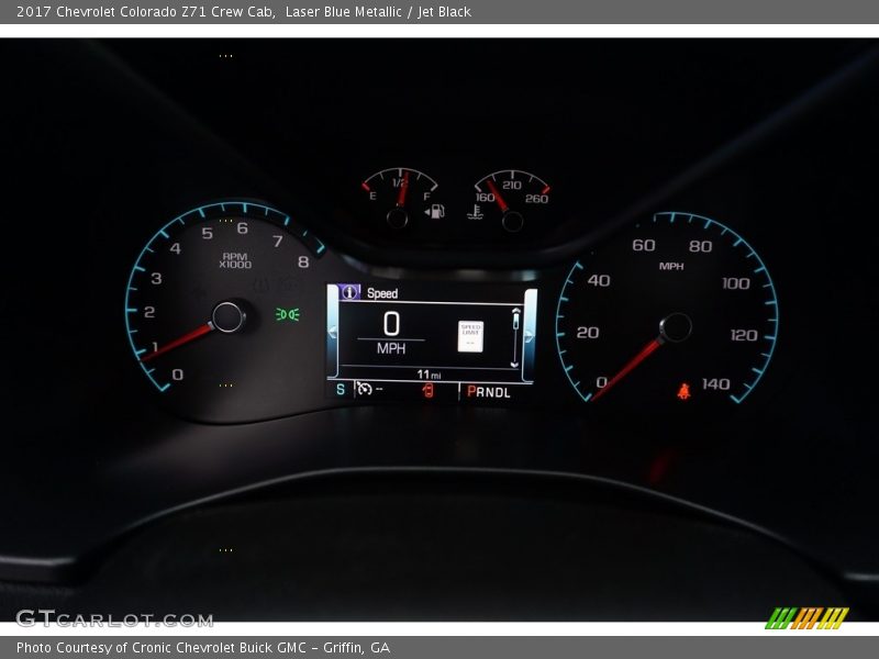  2017 Colorado Z71 Crew Cab Z71 Crew Cab Gauges