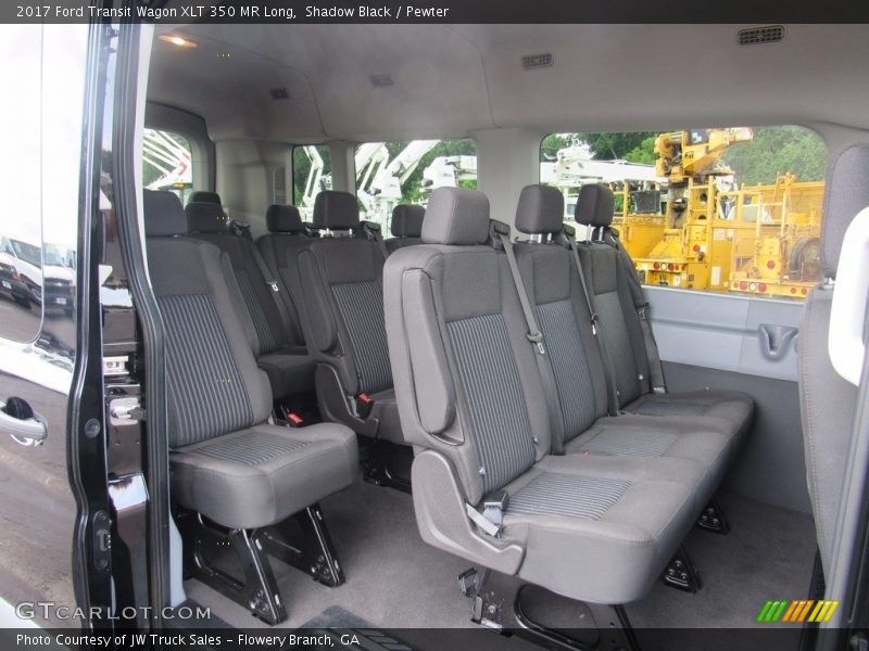 Shadow Black / Pewter 2017 Ford Transit Wagon XLT 350 MR Long