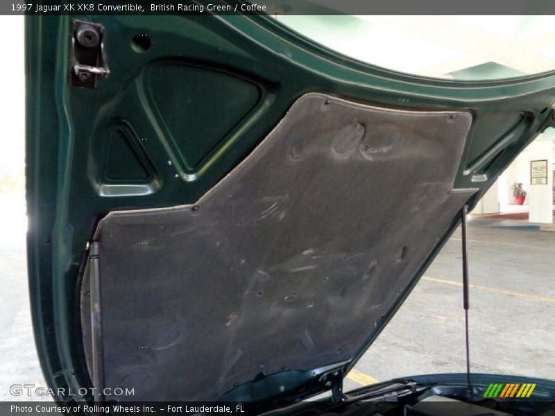 British Racing Green / Coffee 1997 Jaguar XK XK8 Convertible