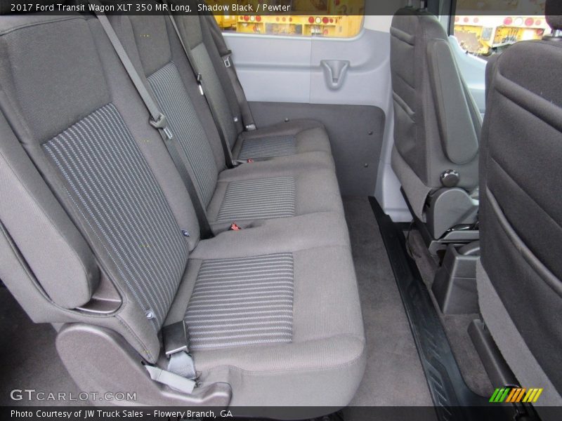 Shadow Black / Pewter 2017 Ford Transit Wagon XLT 350 MR Long