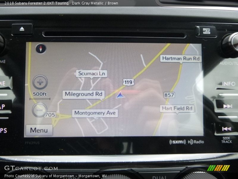 Navigation of 2018 Forester 2.0XT Touring