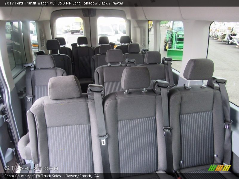 Shadow Black / Pewter 2017 Ford Transit Wagon XLT 350 MR Long