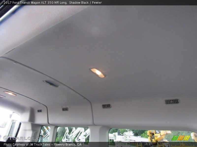Shadow Black / Pewter 2017 Ford Transit Wagon XLT 350 MR Long
