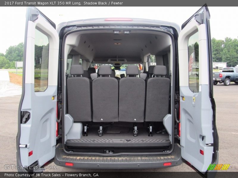 Shadow Black / Pewter 2017 Ford Transit Wagon XLT 350 MR Long