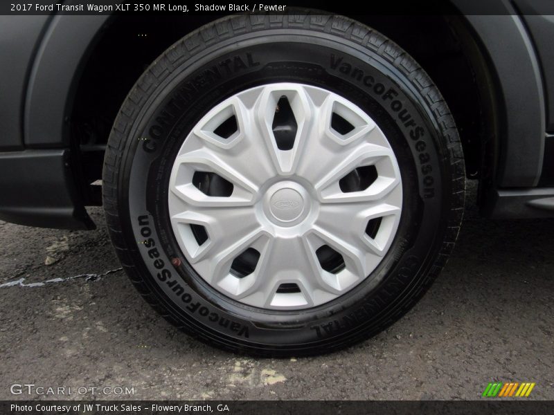Shadow Black / Pewter 2017 Ford Transit Wagon XLT 350 MR Long
