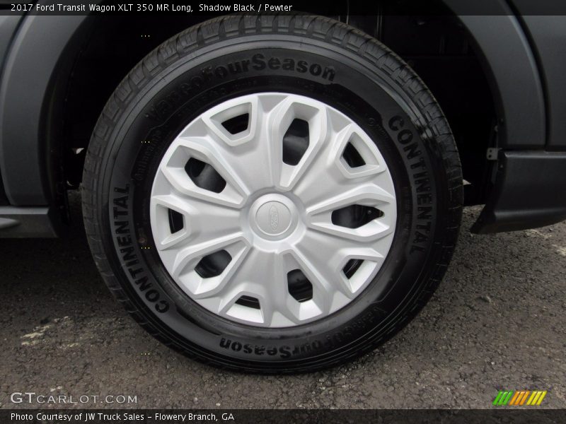 Shadow Black / Pewter 2017 Ford Transit Wagon XLT 350 MR Long