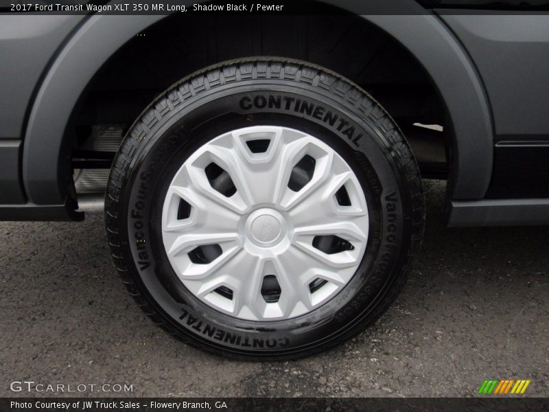 Shadow Black / Pewter 2017 Ford Transit Wagon XLT 350 MR Long