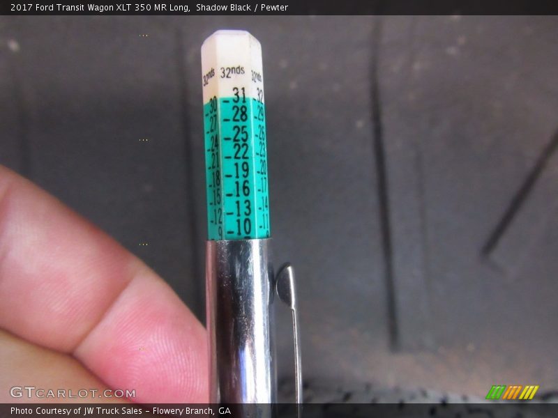Shadow Black / Pewter 2017 Ford Transit Wagon XLT 350 MR Long