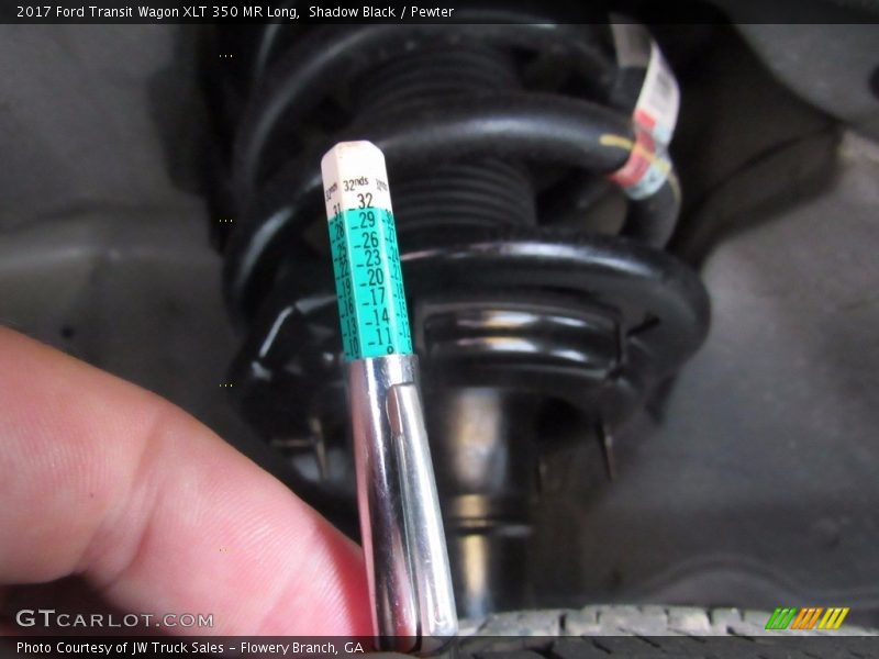 Shadow Black / Pewter 2017 Ford Transit Wagon XLT 350 MR Long