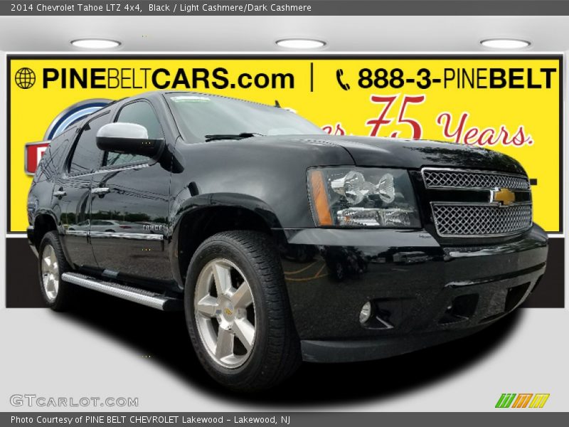 Black / Light Cashmere/Dark Cashmere 2014 Chevrolet Tahoe LTZ 4x4