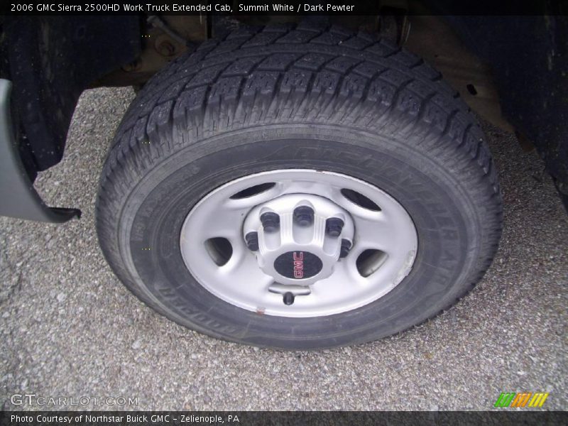 Summit White / Dark Pewter 2006 GMC Sierra 2500HD Work Truck Extended Cab