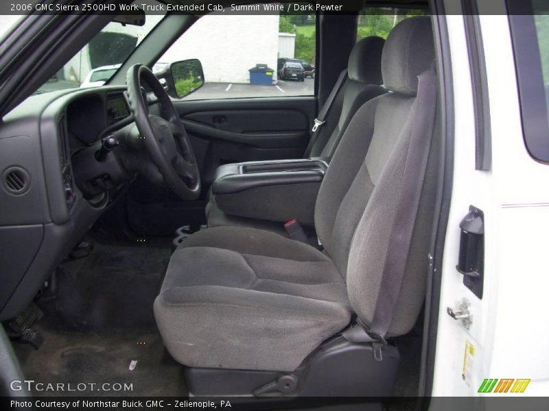 Summit White / Dark Pewter 2006 GMC Sierra 2500HD Work Truck Extended Cab