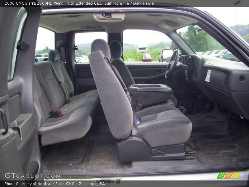 Summit White / Dark Pewter 2006 GMC Sierra 2500HD Work Truck Extended Cab