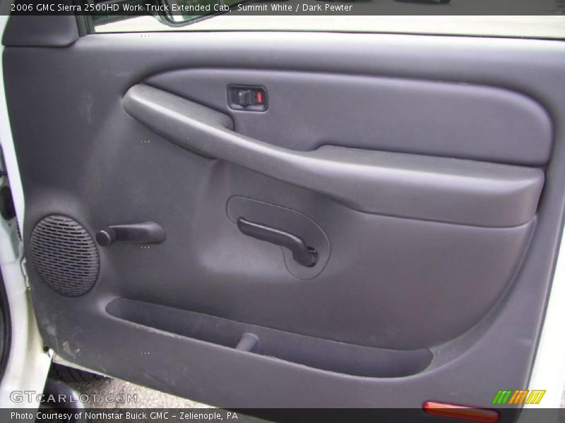 Summit White / Dark Pewter 2006 GMC Sierra 2500HD Work Truck Extended Cab
