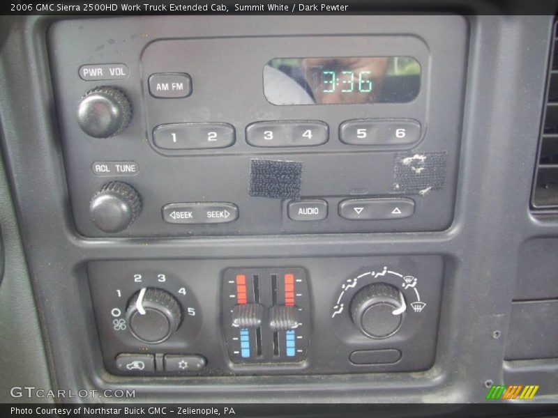 Summit White / Dark Pewter 2006 GMC Sierra 2500HD Work Truck Extended Cab