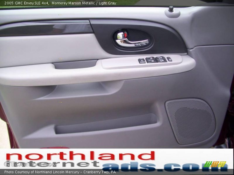 Monterey Maroon Metallic / Light Gray 2005 GMC Envoy SLE 4x4