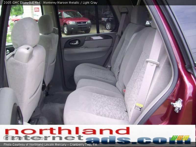 Monterey Maroon Metallic / Light Gray 2005 GMC Envoy SLE 4x4
