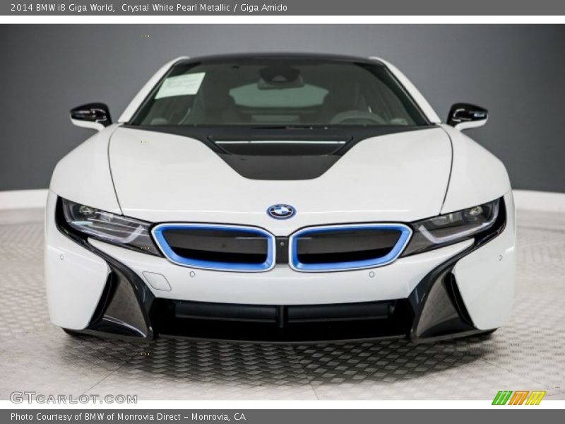 Crystal White Pearl Metallic / Giga Amido 2014 BMW i8 Giga World