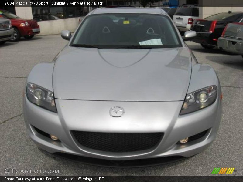 Sunlight Silver Metallic / Black 2004 Mazda RX-8 Sport