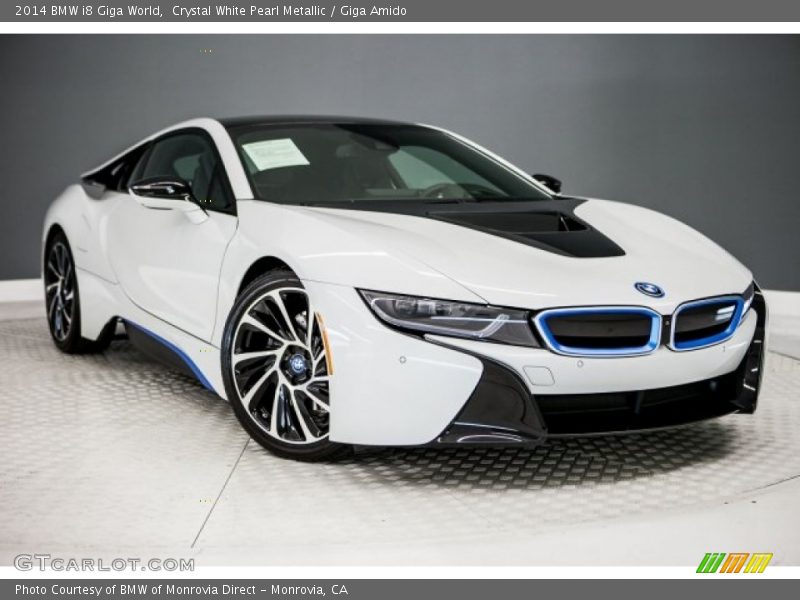 Crystal White Pearl Metallic / Giga Amido 2014 BMW i8 Giga World