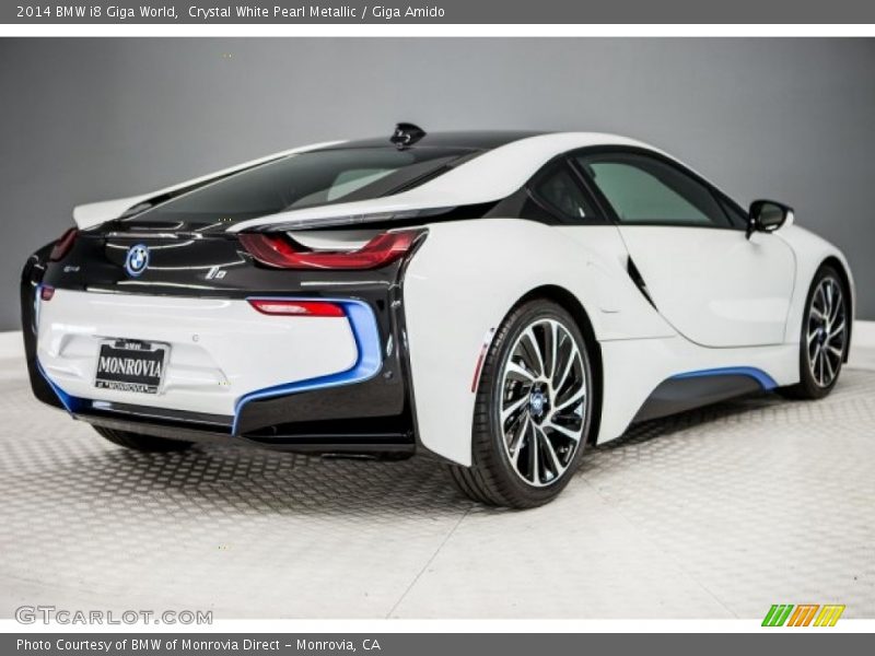 Crystal White Pearl Metallic / Giga Amido 2014 BMW i8 Giga World