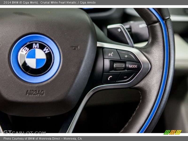 Crystal White Pearl Metallic / Giga Amido 2014 BMW i8 Giga World