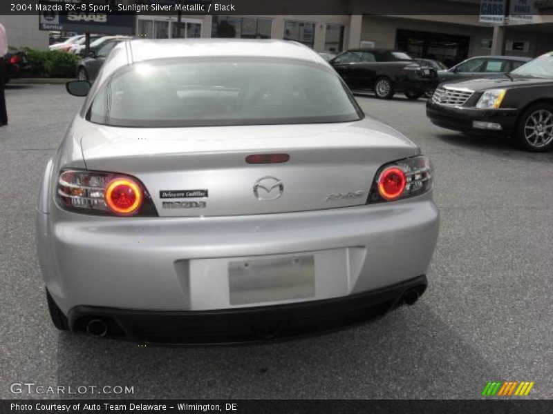 Sunlight Silver Metallic / Black 2004 Mazda RX-8 Sport