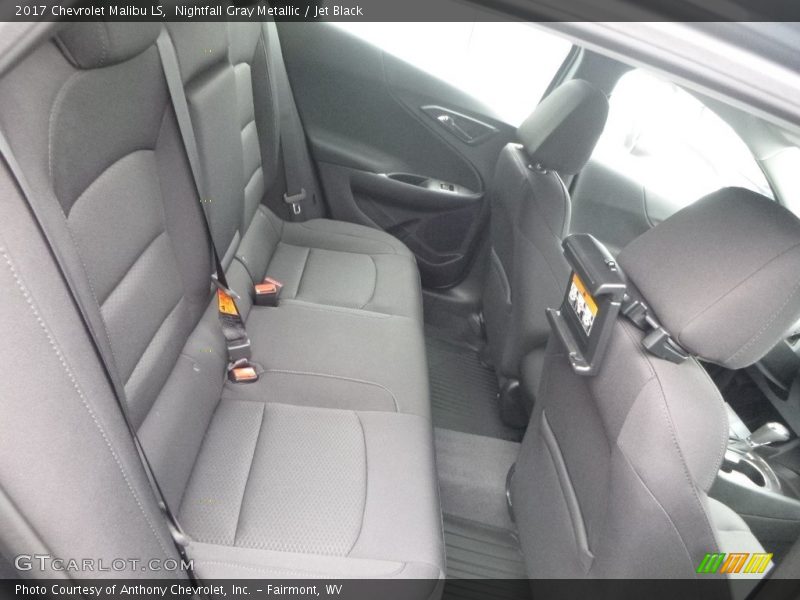 Nightfall Gray Metallic / Jet Black 2017 Chevrolet Malibu LS