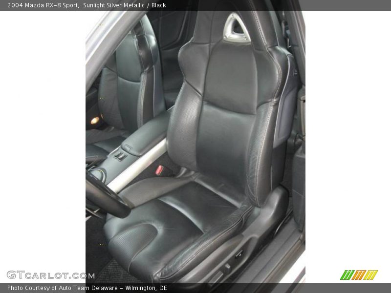 Sunlight Silver Metallic / Black 2004 Mazda RX-8 Sport