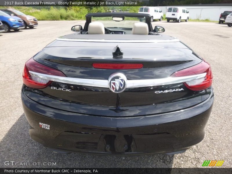 Ebony Twilight Metallic / Jet Black/Light Neutral 2017 Buick Cascada Premium