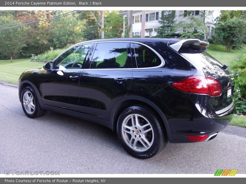 Black / Black 2014 Porsche Cayenne Platinum Edition