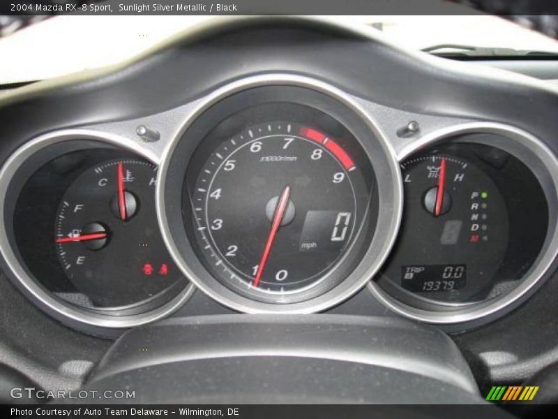 Sunlight Silver Metallic / Black 2004 Mazda RX-8 Sport
