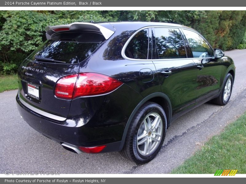 Black / Black 2014 Porsche Cayenne Platinum Edition
