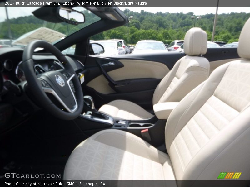 Ebony Twilight Metallic / Jet Black/Light Neutral 2017 Buick Cascada Premium