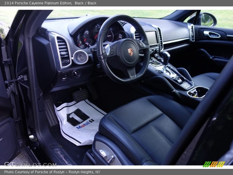 Black / Black 2014 Porsche Cayenne Platinum Edition