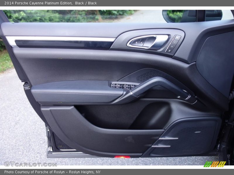 Black / Black 2014 Porsche Cayenne Platinum Edition