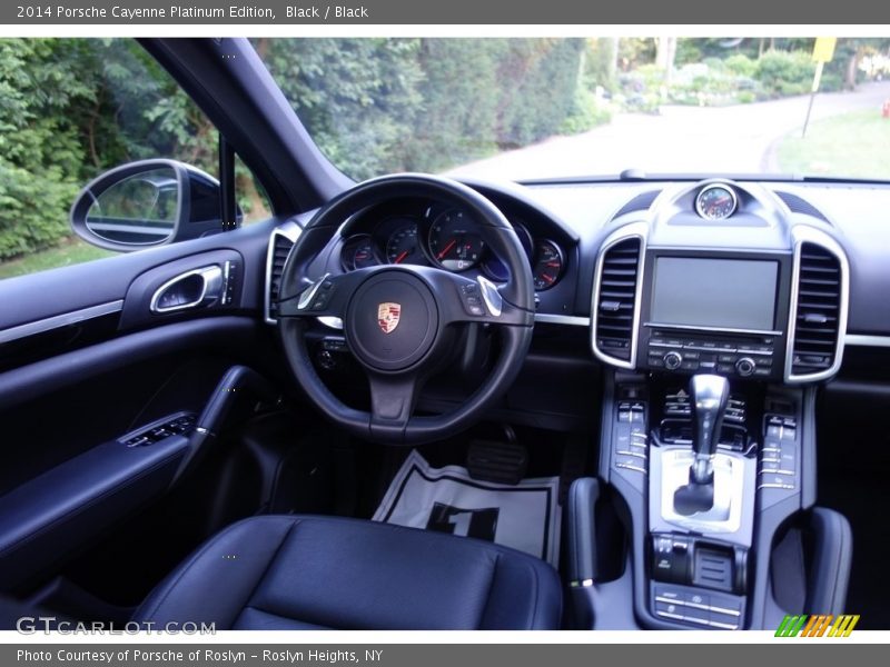 Black / Black 2014 Porsche Cayenne Platinum Edition