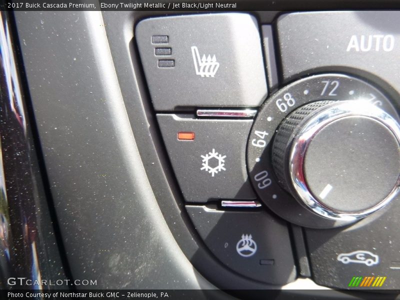 Controls of 2017 Cascada Premium