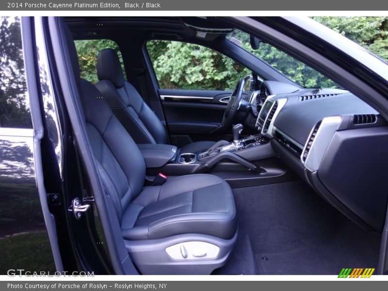 Black / Black 2014 Porsche Cayenne Platinum Edition