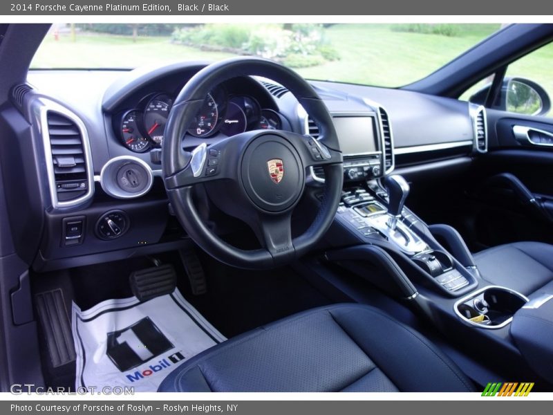 Black / Black 2014 Porsche Cayenne Platinum Edition